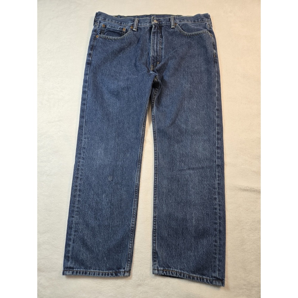 Levis 505 Regular Fit Jeans 38 x 29 Blue